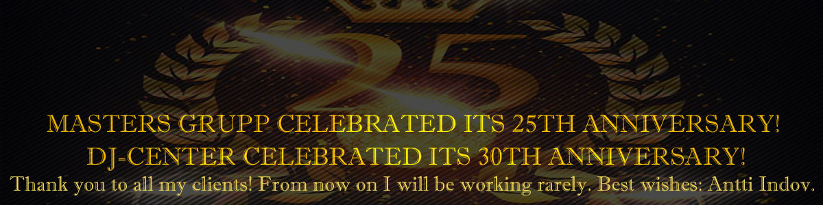 MASTERS GRUPP CELEBRATES ITS 25TH BIRTHDAY!